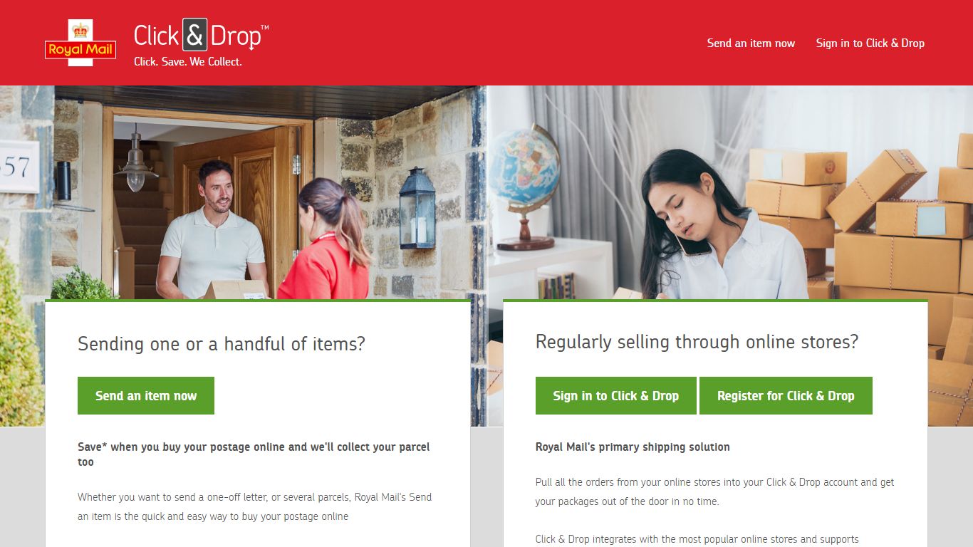 Royal Mail Click & Drop